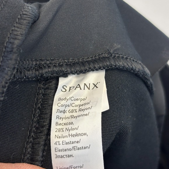 Spanx Womens Closet Staple Classic Slimming Knit Pants Size M Minimalist Comfy - Picture 9 of 9